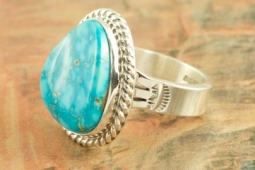 Kingman Turquoise Ring